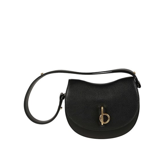 Burberry Rounded Textured Leather Shoulder Bag - NWT - Picture 1 of 3